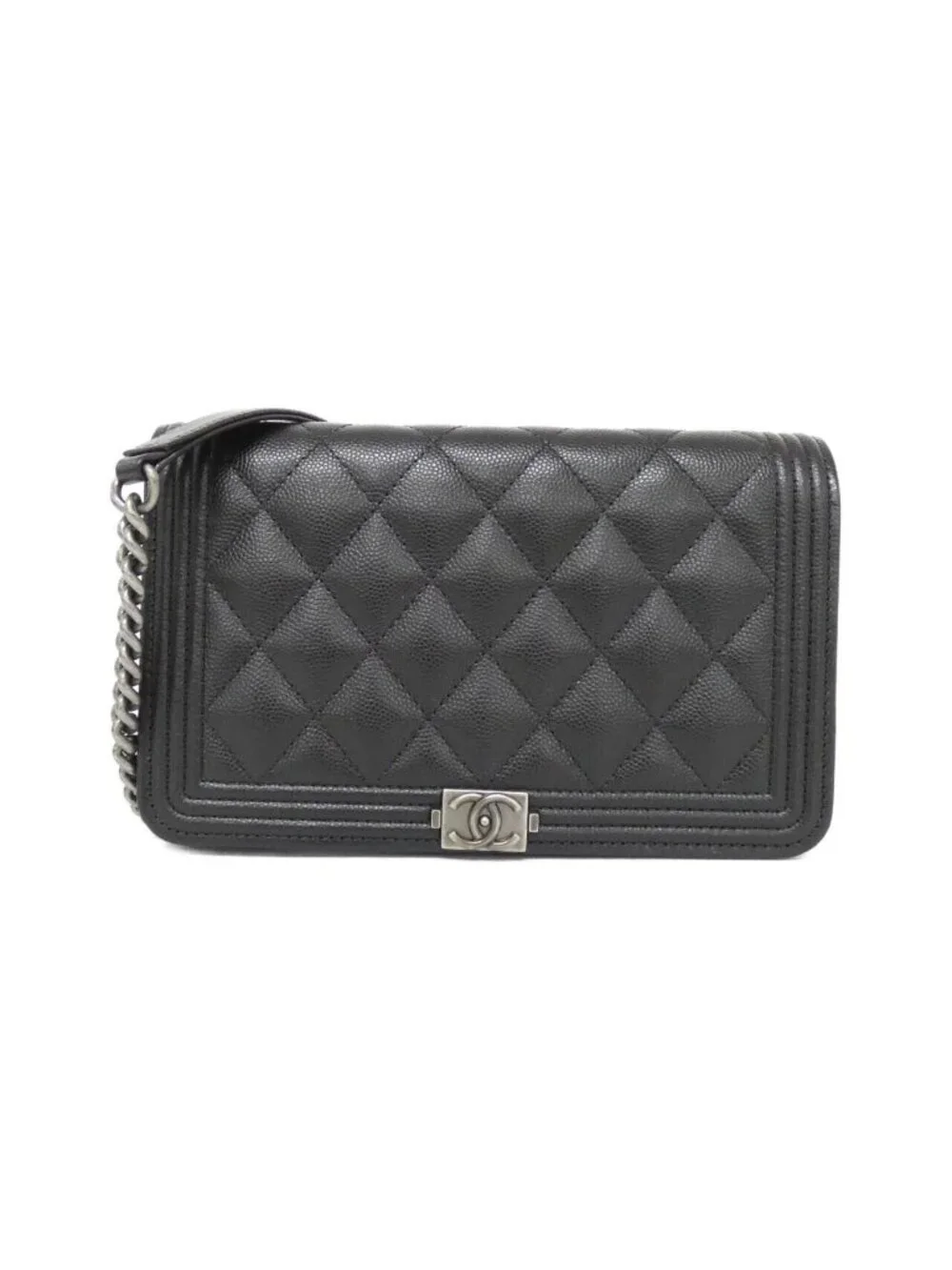 Chanel Boy Line Chain Wallet Shoulder